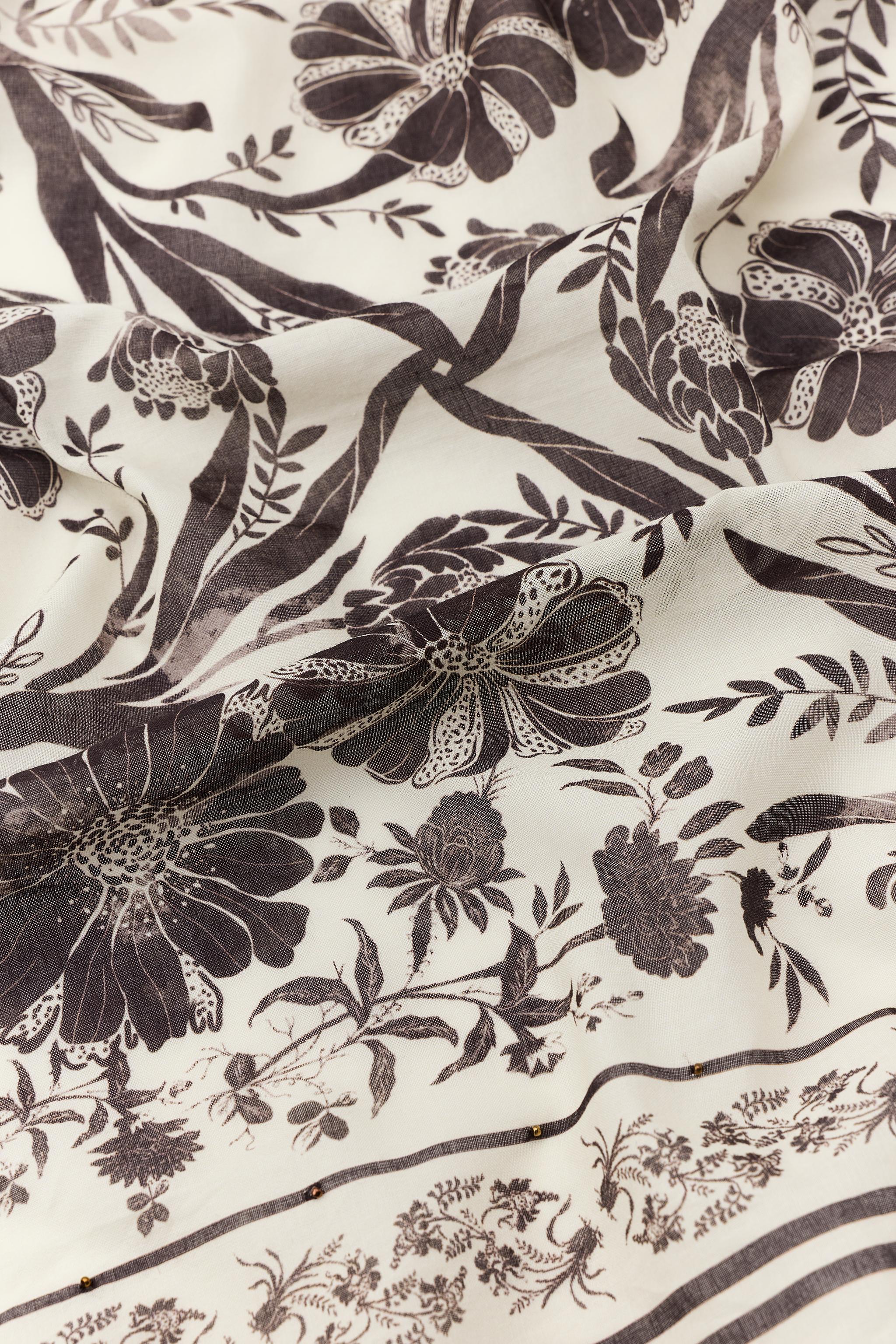 FOULARD BANDANA À IMPRIMÉ CACHEMIRE ET FANTAISIE